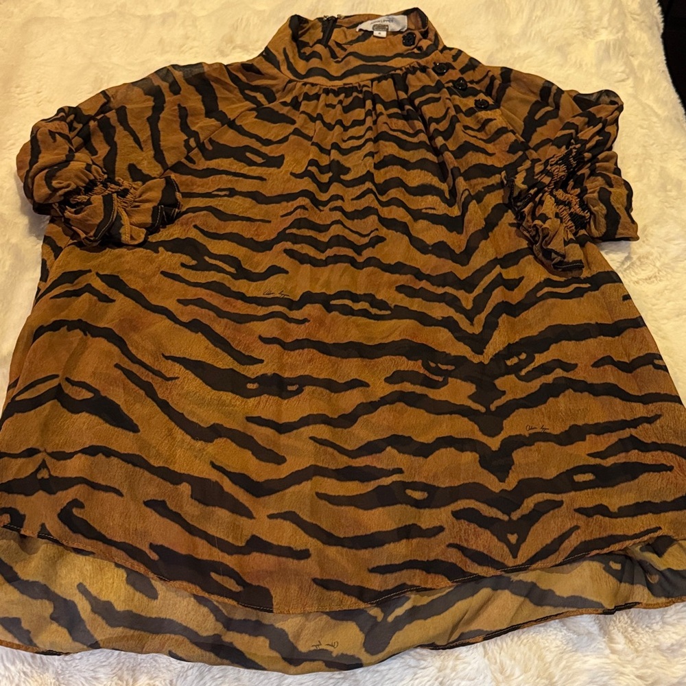 Adam Lippes Tiger Print